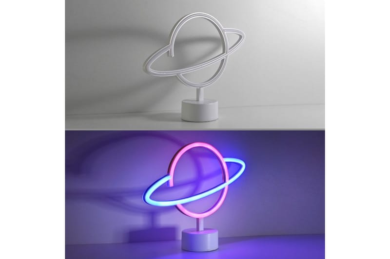 Neon-Saturnus Just Light Dekorationslampa - Multicolored - Belysning - Inomhusbelysning & lampor - Dekorationsbelysning - Dekorationsbelysning djur & figurer