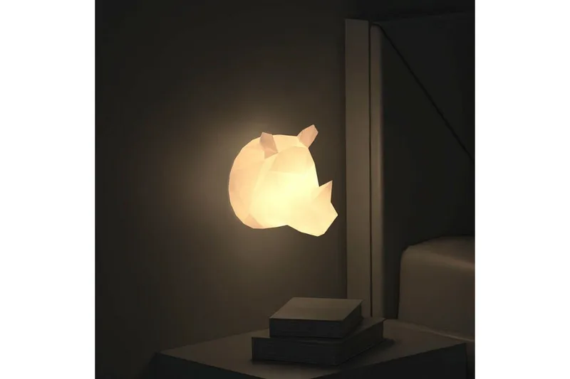 Vägg Nattlampa Mobility On Board Noshörning Multicolor - Multifärgad - Belysning - Inomhusbelysning & lampor - Dekorationsbelysning - Dekorationsbelysning djur & figurer