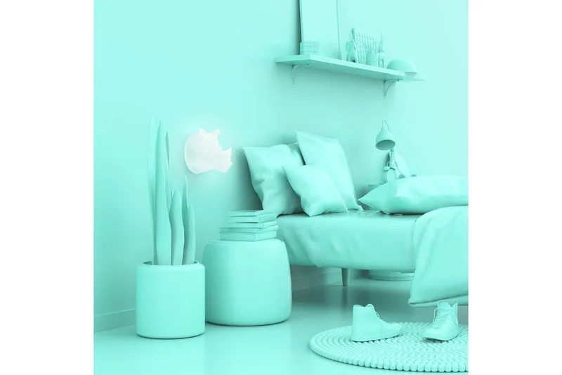 Vägg Nattlampa Mobility On Board Noshörning Multicolor - Multifärgad - Belysning - Inomhusbelysning & lampor - Dekorationsbelysning - Dekorationsbelysning djur & figurer