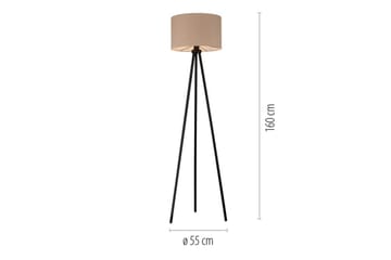 Duro Just Light Golvlampa - Beige - Belysning - Inomhusbelysning & lampor - Golvlampor & golvbelysning
