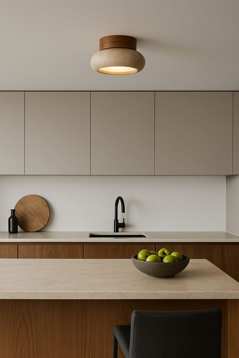 Eryvin Vägglampa 15 cm Rund - Ek Beige - Belysning - Inomhusbelysning & lampor - Vägglampor & väggbelysning