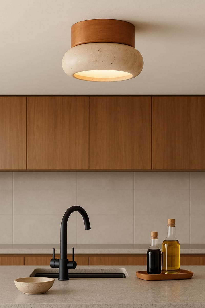 Eryvin Vägglampa 15 cm Rund - Ek Beige - Belysning - Inomhusbelysning & lampor - Vägglampor & väggbelysning