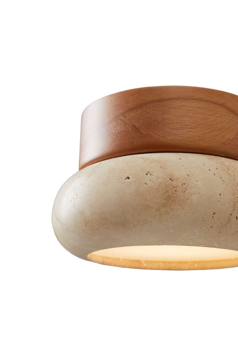 Eryvin Vägglampa 15 cm Rund - Ek Beige - Belysning - Inomhusbelysning & lampor - Vägglampor & väggbelysning