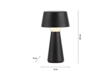 Abera Just Light Bordslampa - Black - Belysning - Inomhusbelysning & lampor - Fönsterlampor & fönsterbelysning - Fönsterlampa på fot