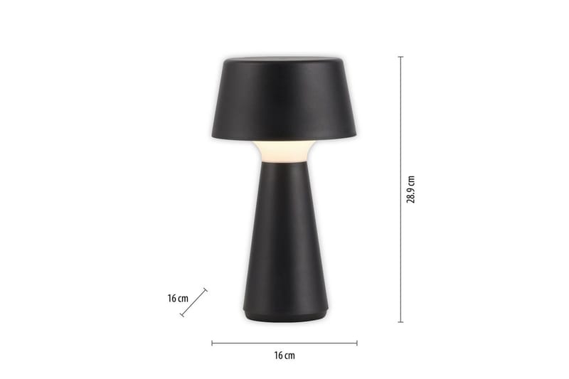 Abera Just Light Bordslampa - Black - Belysning - Inomhusbelysning & lampor - Fönsterlampor & fönsterbelysning - Fönsterlampa på fot