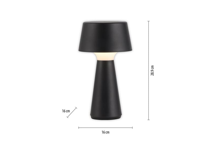 Abera Just Light Bordslampa - Black - Belysning - Inomhusbelysning & lampor - Fönsterlampor & fönsterbelysning - Fönsterlampa på fot