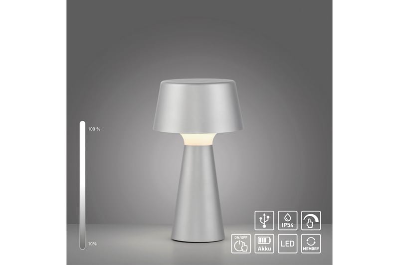 Abera Just Light Bordslampa - Silver - Belysning - Inomhusbelysning & lampor - Fönsterlampor & fönsterbelysning - Fönsterlampa på fot