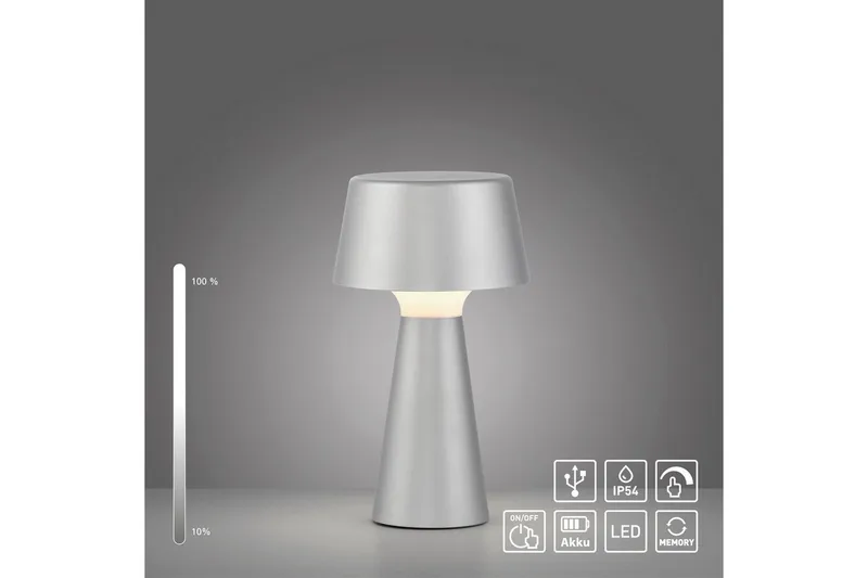 Abera Just Light Bordslampa - Silver - Belysning - Inomhusbelysning & lampor - Fönsterlampor & fönsterbelysning - Fönsterlampa på fot