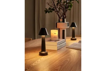 Adasi LED Bordslampa 2 st 24 cm - Svart - Belysning - Inomhusbelysning & lampor - Fönsterlampor & fönsterbelysning - Fönsterlampa på fot