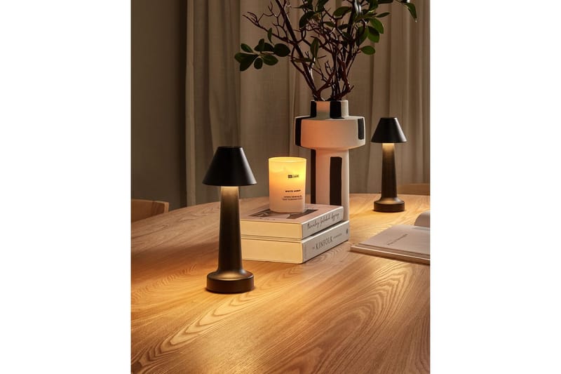 Adasi LED Bordslampa 2 st 24 cm - Svart - Belysning - Inomhusbelysning & lampor - Fönsterlampor & fönsterbelysning - Fönsterlampa på fot