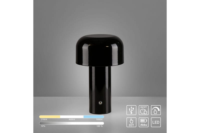 Agnes Just Light Bordslampa - Black - Belysning - Inomhusbelysning & lampor - Fönsterlampor & fönsterbelysning - Fönsterlampa på fot