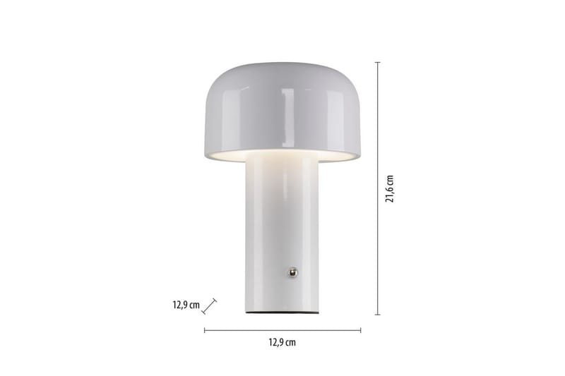 Agnes Just Light Bordslampa - White - Belysning - Inomhusbelysning & lampor - Fönsterlampor & fönsterbelysning - Fönsterlampa på fot