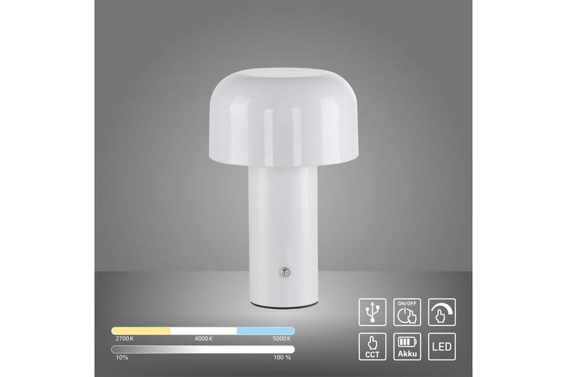 Agnes Just Light Bordslampa - White - Belysning - Inomhusbelysning & lampor - Fönsterlampor & fönsterbelysning - Fönsterlampa på fot