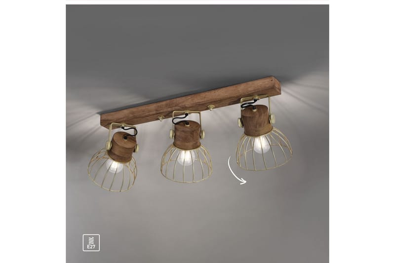 Alami Just Light Vägg/taklampa - Brass - Belysning - Inomhusbelysning & lampor - Fönsterlampor & fönsterbelysning - Fönsterlampa hängande