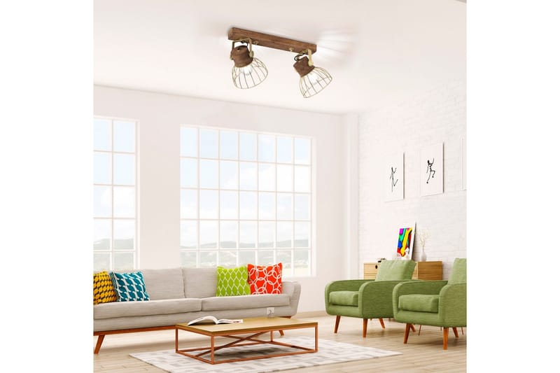 Alami Just Light Vägg/taklampa - Brass - Belysning - Inomhusbelysning & lampor - Fönsterlampor & fönsterbelysning - Fönsterlampa hängande