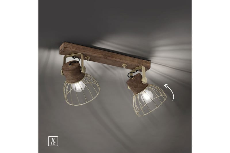 Alami Just Light Vägg/taklampa - Brass - Belysning - Inomhusbelysning & lampor - Fönsterlampor & fönsterbelysning - Fönsterlampa hängande