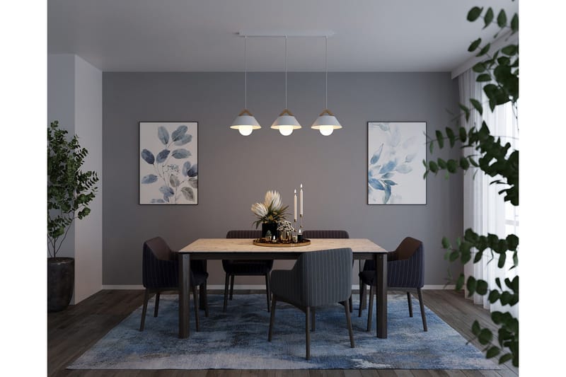 Almitara Pendellampa Rund - Svart - Belysning - Inomhusbelysning & lampor - Fönsterlampor & fönsterbelysning - Fönsterlampa hängande