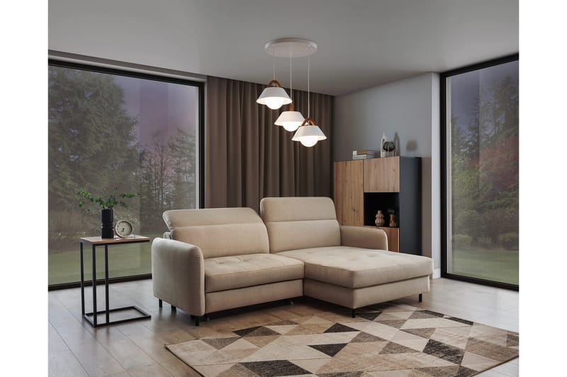 Almitara Pendellampa Rund - Svart - Belysning - Inomhusbelysning & lampor - Fönsterlampor & fönsterbelysning - Fönsterlampa hängande