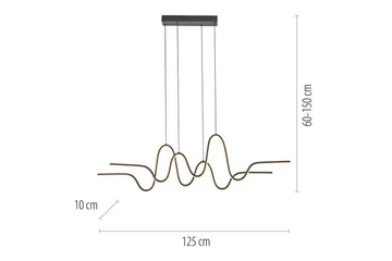 Altitude Paul Neuhaus Taklampa - Black - Belysning - Inomhusbelysning & lampor - Fönsterlampor & fönsterbelysning - Fönsterlampa hängande