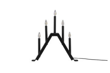 Åre Adventsljusstake 36 cm - Svart - Belysning - Inomhusbelysning & lampor - Fönsterlampor & fönsterbelysning - Fönsterlampa på fot