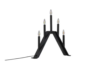 Åre Adventsljusstake 36 cm - Svart - Belysning - Inomhusbelysning & lampor - Fönsterlampor & fönsterbelysning - Fönsterlampa på fot
