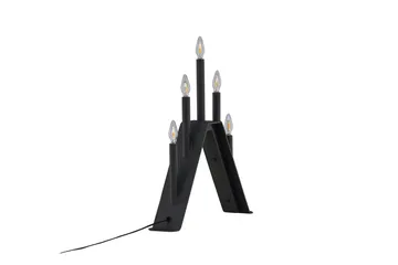 Åre Adventsljusstake 36 cm - Svart - Belysning - Inomhusbelysning & lampor - Fönsterlampor & fönsterbelysning - Fönsterlampa på fot