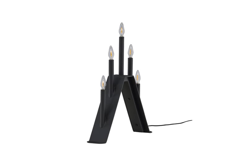 Åre Adventsljusstake 36 cm - Svart - Belysning - Inomhusbelysning & lampor - Fönsterlampor & fönsterbelysning - Fönsterlampa på fot