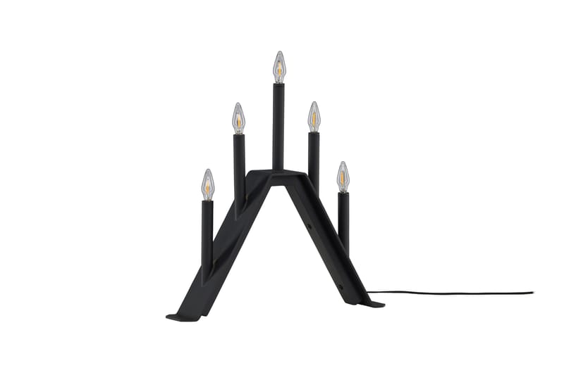 Åre Adventsljusstake 36 cm - Svart - Belysning - Inomhusbelysning & lampor - Fönsterlampor & fönsterbelysning - Fönsterlampa på fot