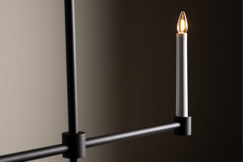 Avoriaz Adventsljusstake 92 cm - Svart - Belysning - Inomhusbelysning & lampor - Fönsterlampor & fönsterbelysning - Fönsterlampa på fot