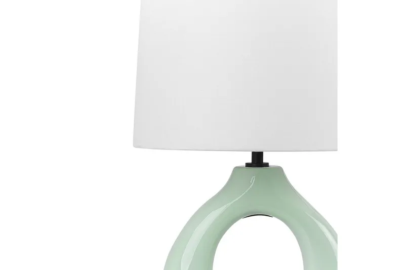 Avsaki Bordslampa 43 cm E27 - Ljusgrön/Vit - Belysning - Inomhusbelysning & lampor - Fönsterlampor & fönsterbelysning - Fönsterlampa på fot