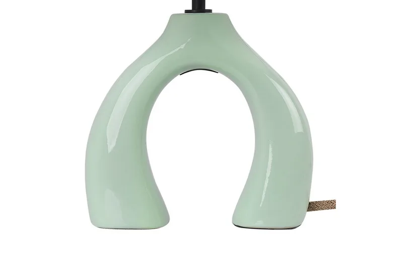 Avsaki Bordslampa 43 cm E27 - Ljusgrön/Vit - Belysning - Inomhusbelysning & lampor - Fönsterlampor & fönsterbelysning - Fönsterlampa på fot