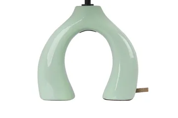 Avsaki Bordslampa 43 cm E27 - Ljusgrön/Vit - Belysning - Inomhusbelysning & lampor - Fönsterlampor & fönsterbelysning - Fönsterlampa på fot