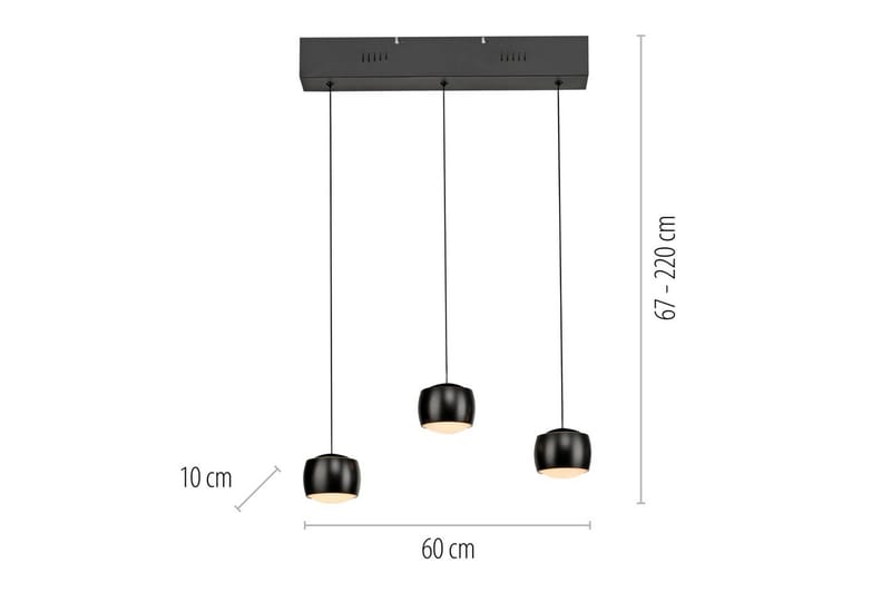 Ballini Just Light Taklampa - Black - Belysning - Inomhusbelysning & lampor - Fönsterlampor & fönsterbelysning - Fönsterlampa hängande