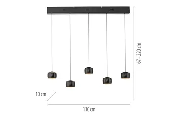 Ballini Just Light Taklampa - Black - Belysning - Inomhusbelysning & lampor - Fönsterlampor & fönsterbelysning - Fönsterlampa hängande