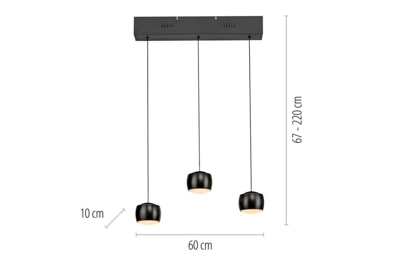 Ballini Just Light Taklampa - Black - Belysning - Inomhusbelysning & lampor - Fönsterlampor & fönsterbelysning - Fönsterlampa hängande