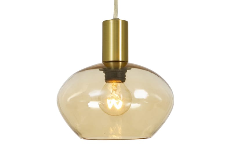 BELL Fönsterlampa Matt Mässing/Amber - Aneta Lighting - Kökslampa & pendellampa - Sovrumslampa - Fönsterlampa hängande
