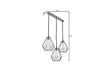 Bendinni Pendellampa Rund - Svart - Belysning - Inomhusbelysning & lampor - Fönsterlampor & fönsterbelysning - Fönsterlampa hängande