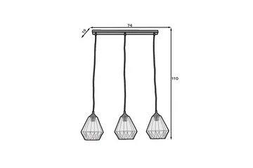 Benigne Pendellampa - Svart - Belysning - Inomhusbelysning & lampor - Fönsterlampor & fönsterbelysning - Fönsterlampa hängande