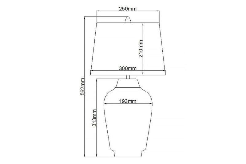 Bexley Quintiesse Bordslampa - White||Brass - Belysning - Inomhusbelysning & lampor - Fönsterlampor & fönsterbelysning - Fönsterlampa på fot