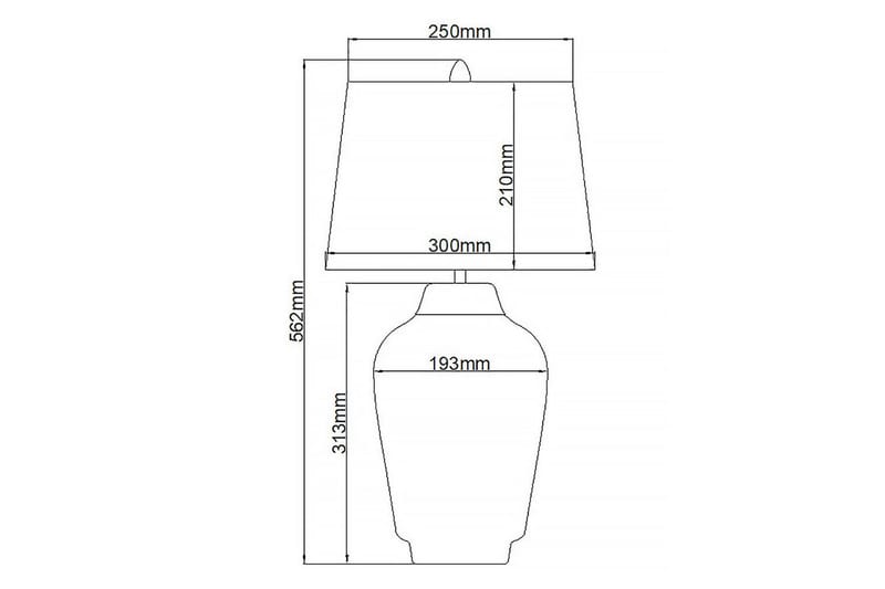 Bexley Quintiesse Bordslampa - White||Brass - Belysning - Inomhusbelysning & lampor - Fönsterlampor & fönsterbelysning - Fönsterlampa på fot