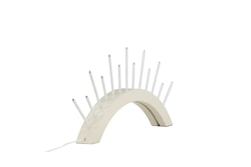 Björnrike Adventsljusstake 30 cm - Beige - Belysning - Inomhusbelysning & lampor - Fönsterlampor & fönsterbelysning - Fönsterlampa på fot