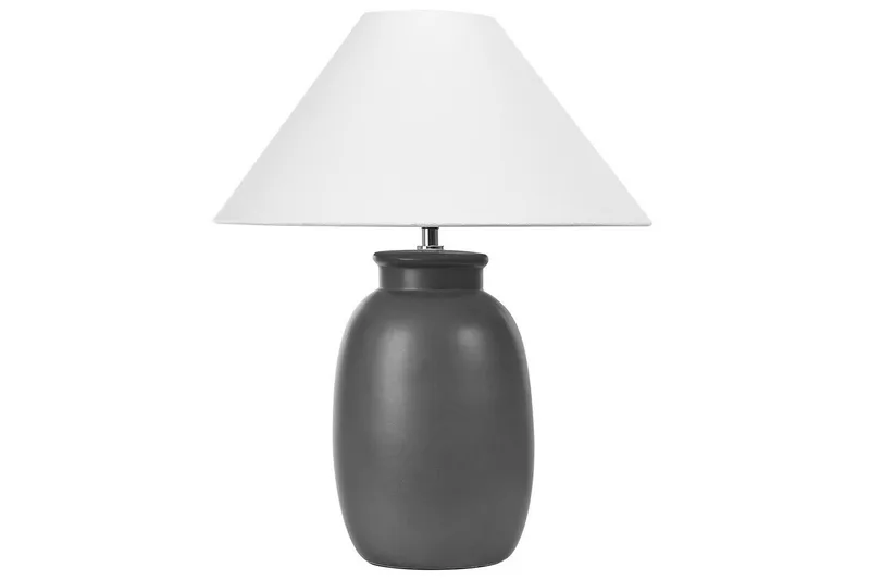 Bomila Bordslampa 52 cm E27, Svart/Vit