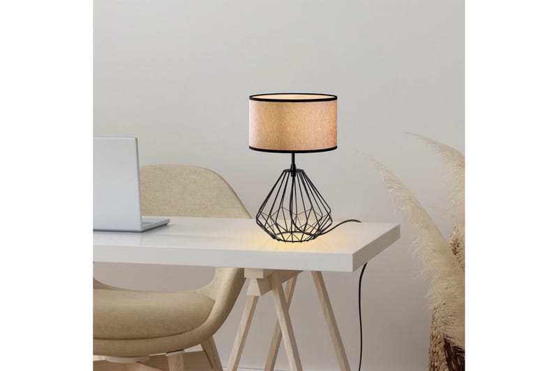 Bordslampa Almasi Mink / Svart - Mink / Svart - Belysning - Inomhusbelysning & lampor - Fönsterlampor & fönsterbelysning - Fönsterlampa på fot