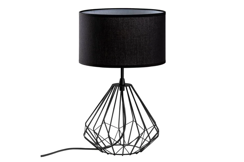 Bordslampa Almasi Svart, Svart