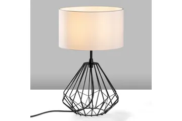 Bordslampa Almasi Vit / Svart - Vit / Svart - Belysning - Inomhusbelysning & lampor - Fönsterlampor & fönsterbelysning - Fönsterlampa på fot
