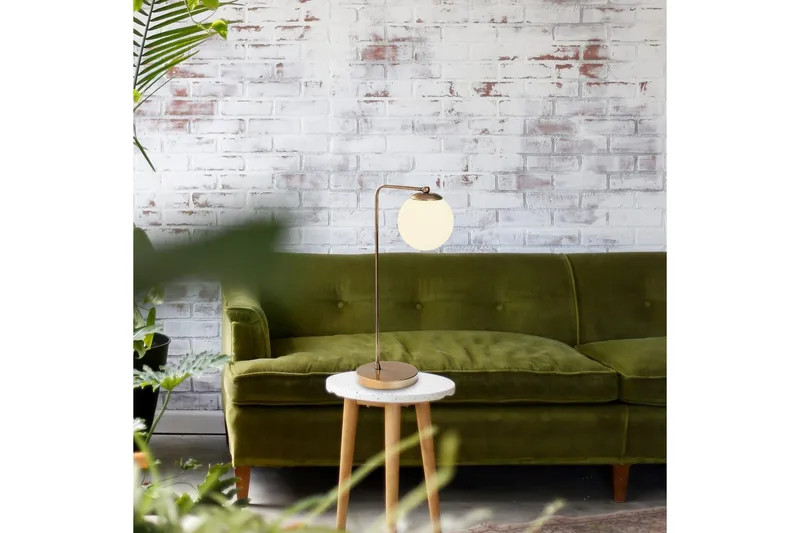 Bordslampa Bhika Koppar - Koppar - Belysning - Inomhusbelysning & lampor - Fönsterlampor & fönsterbelysning - Fönsterlampa på fot