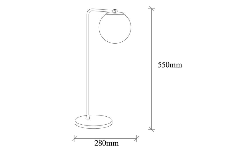 Bordslampa Bhika Koppar - Koppar - Belysning - Inomhusbelysning & lampor - Fönsterlampor & fönsterbelysning - Fönsterlampa på fot