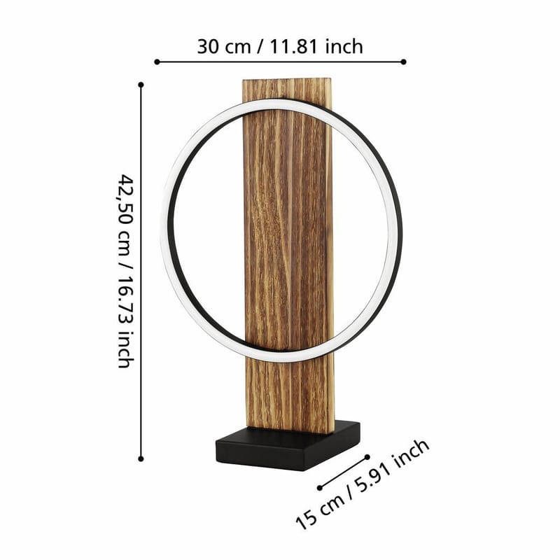 Bordslampa Boyal - 15 cm - Belysning - Inomhusbelysning & lampor - Fönsterlampor & fönsterbelysning - Fönsterlampa på fot