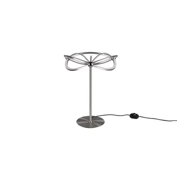 Bordslampa Charivari - Borstad stål - Belysning - Inomhusbelysning & lampor - Fönsterlampor & fönsterbelysning - Fönsterlampa på fot