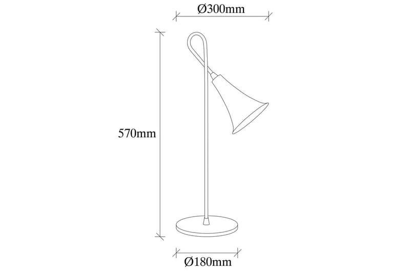 Bordslampa Dorougradia Rany - Guld - Belysning - Inomhusbelysning & lampor - Fönsterlampor & fönsterbelysning - Fönsterlampa på fot
